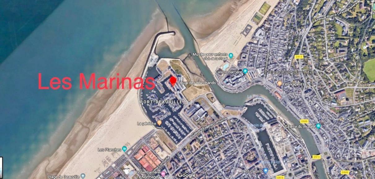Les Marinas Port Ντοβίλ Εξωτερικό φωτογραφία